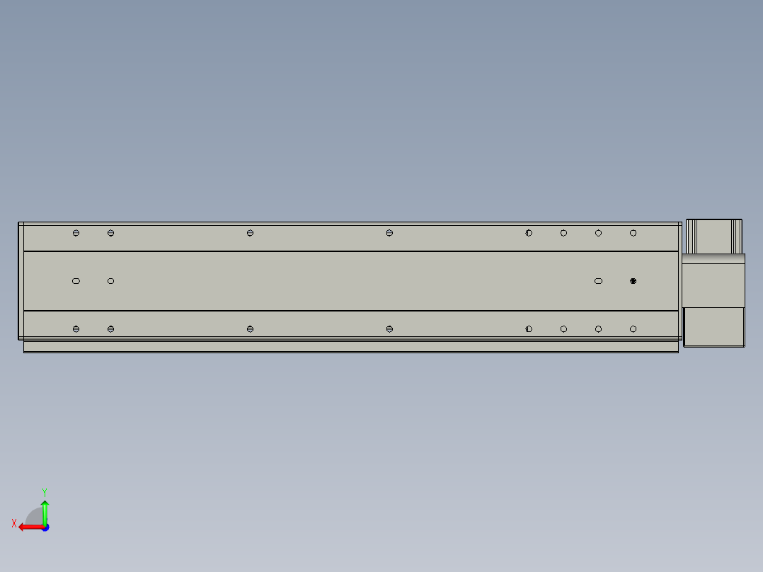 威洛博VBF17-S650-BLU后视图