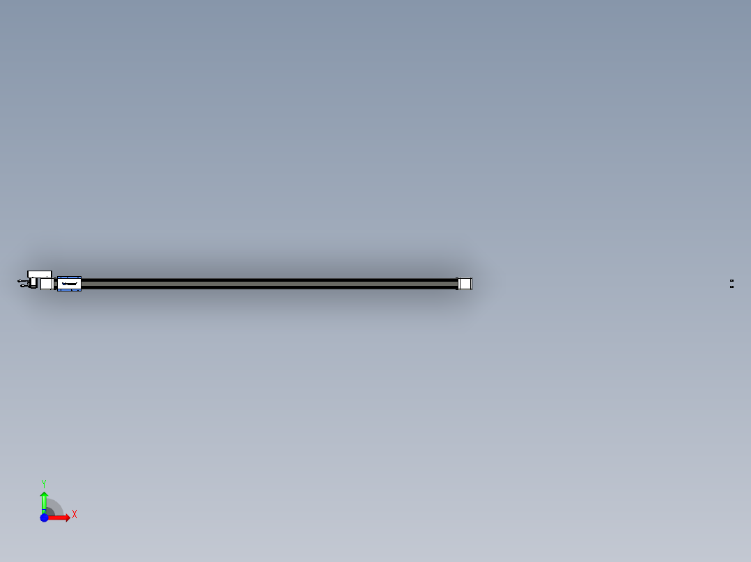 威洛博LB.GB同步带传动--欧规系列GB8-L96-S2850-BR-P40前视图