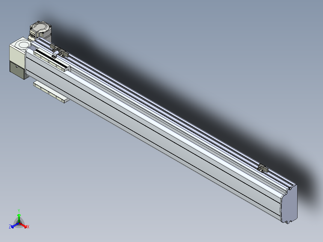 同步带滑台-半封闭B13H-L45-S900-LD-P40-D3