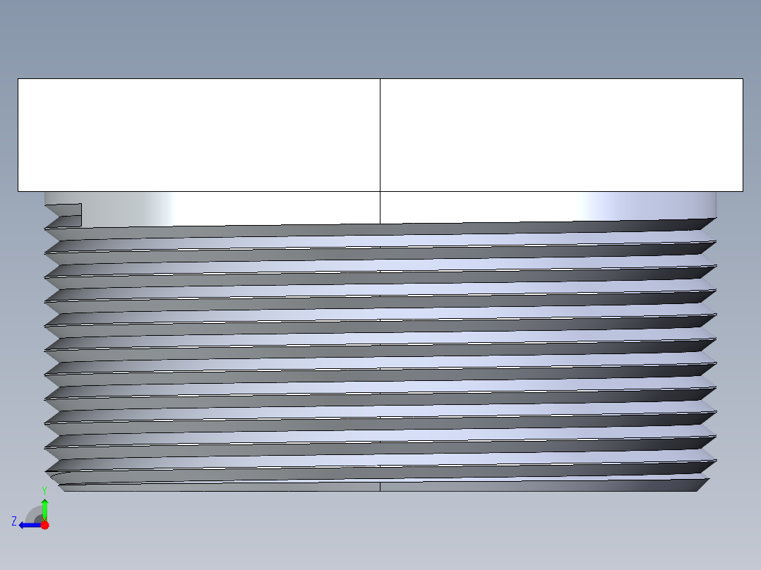 CPVC管件22-Sch80_Plug_MPT_9850-020_2in右视图