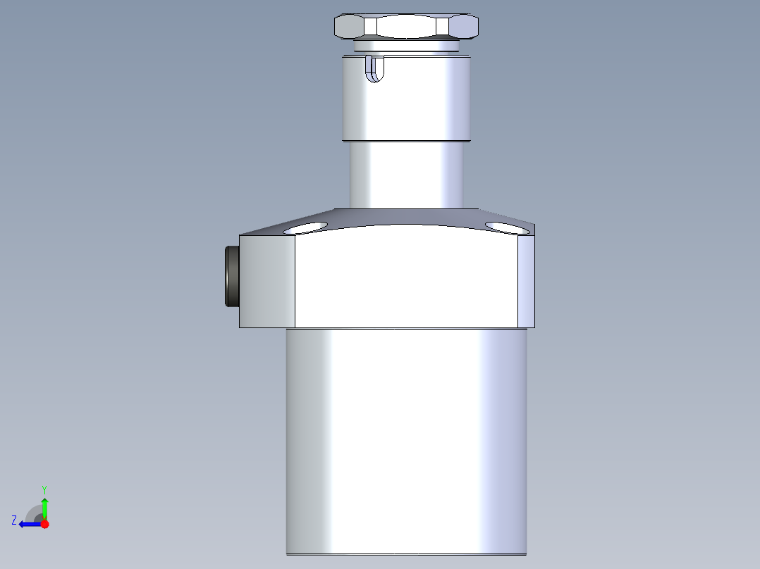 KOSMEKLT0750-CR-Y60多系列多零件图纸模型多系列多零件图纸模型右视图