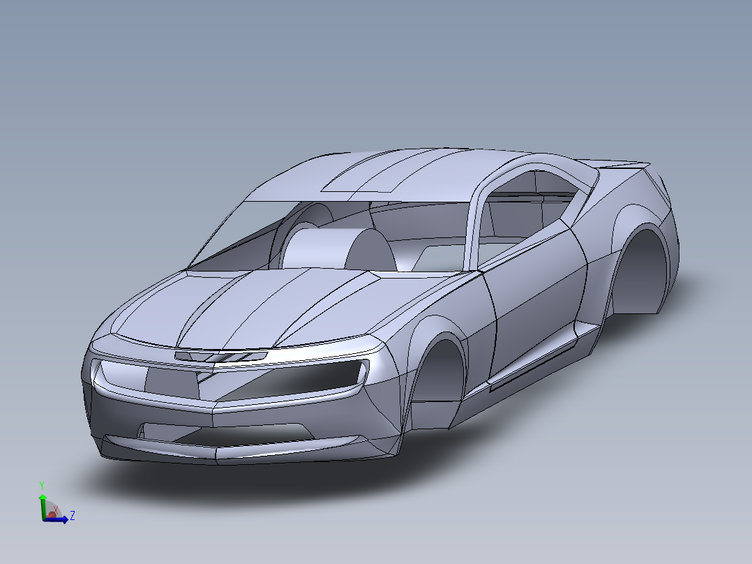 solidworks <span style='color: red'>雪佛兰</span>Camaro