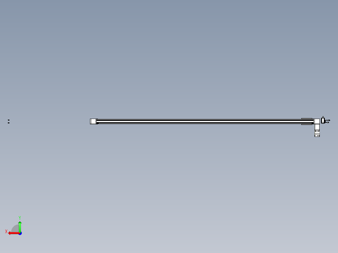 威洛博LB.GB同步带传动--欧规系列GB8-L192-S3450-BL-P75-K后视图