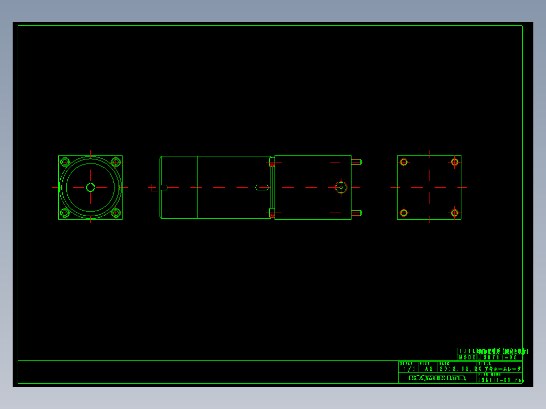 KOSMEKJSB711-0C_rev1多系列多零件图纸模型多系列多零件图纸模型
