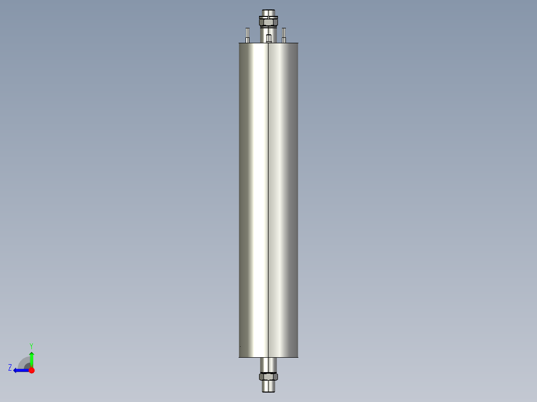 碟管式90公斤高压膜 DTRO模型右视图