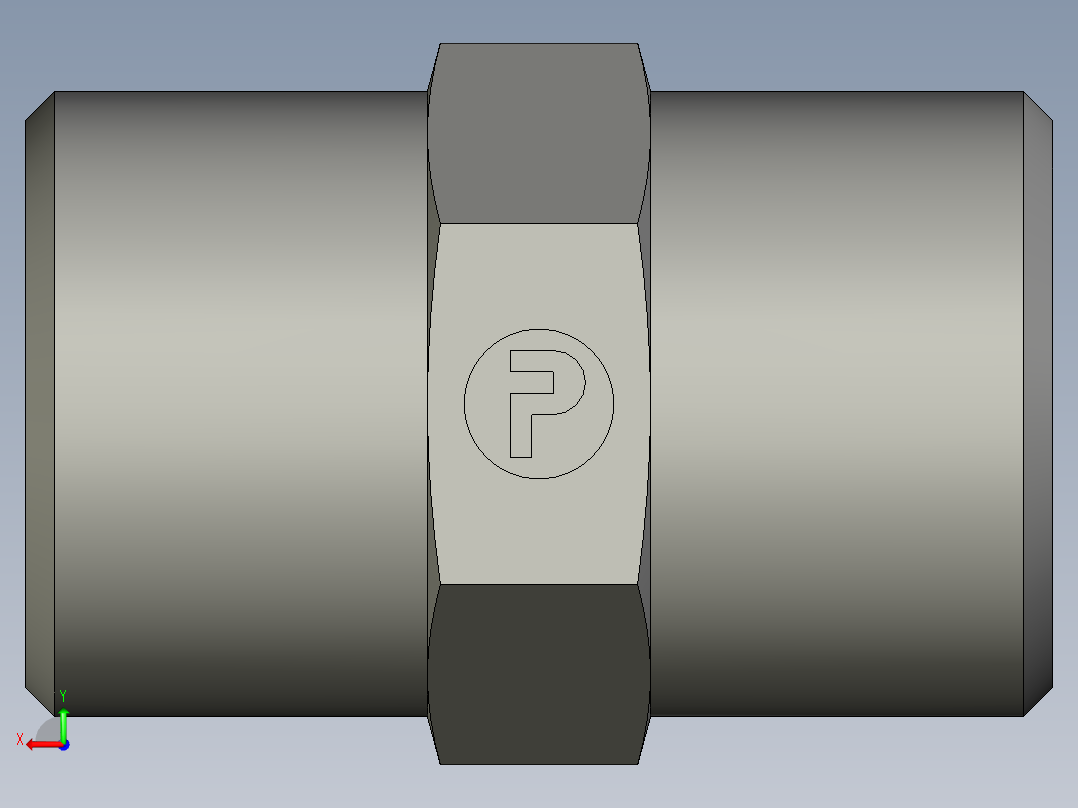 卡套式工业通用硬管接头EO Union G10LLCFX后视图