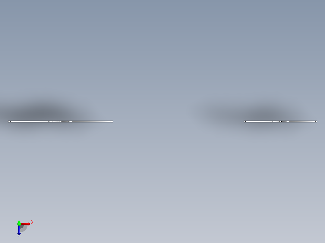 激光下料拼图蝴蝶AutoCAD, SOLIDWORKS俯视图