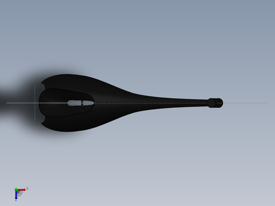 电动自行车 摩托车 (24)俯视图