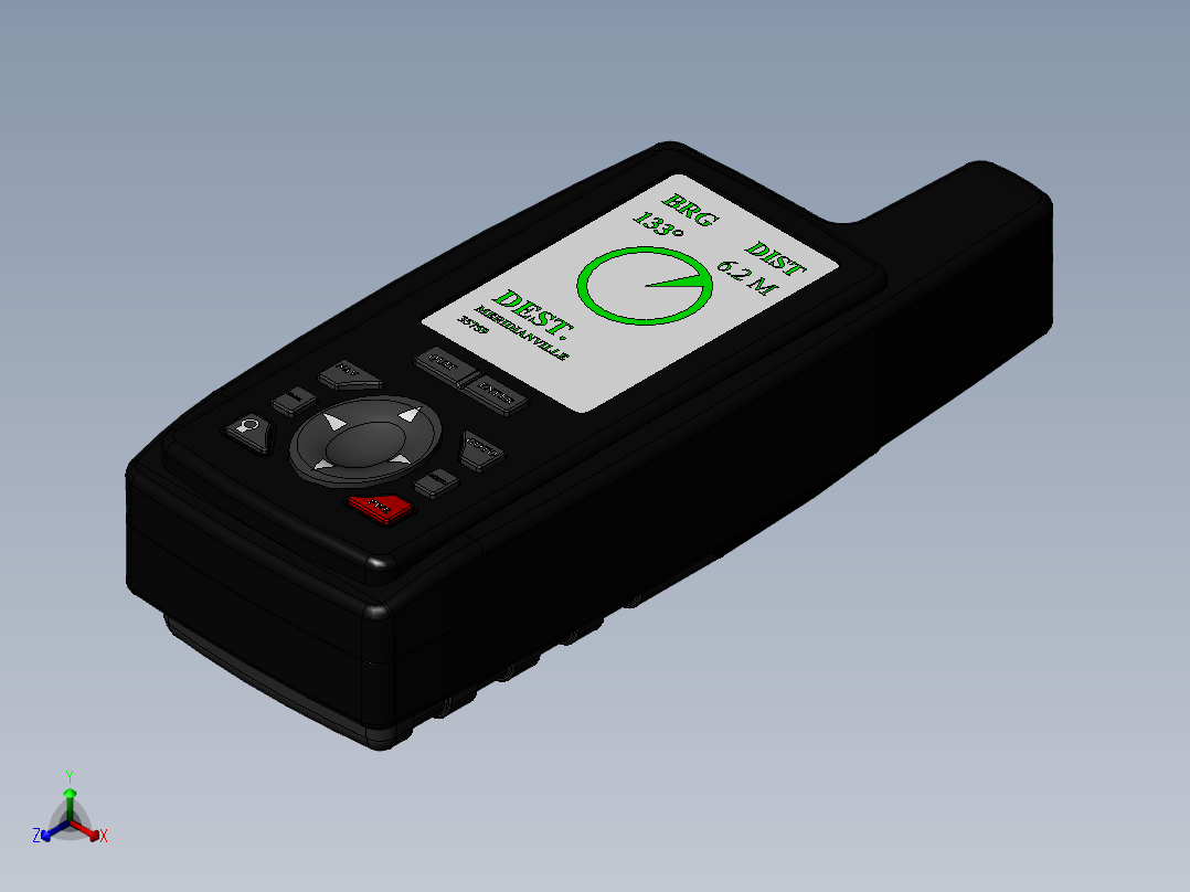 传感器 (81)正等轴测图