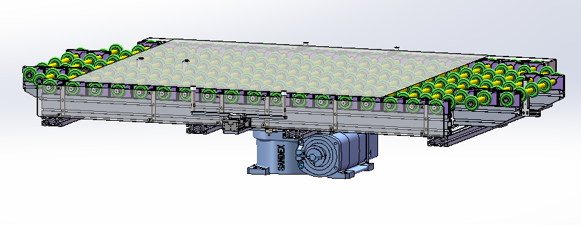 液晶面板旋转换向输送机sw18可编辑
