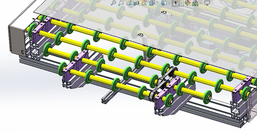 液晶面板旋转换向输送机sw18可编辑