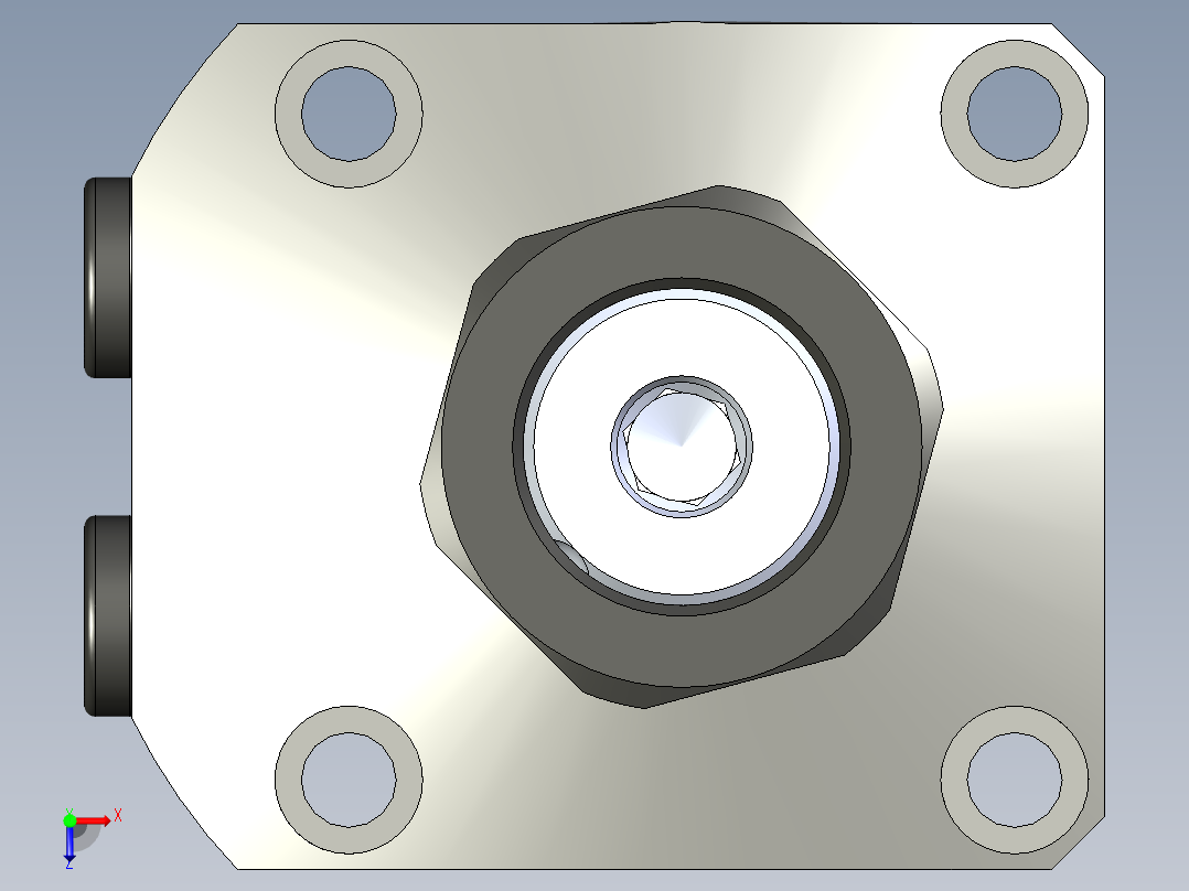 KOSMEKLHS0750-CR-Y45多系列多零件图纸模型俯视图