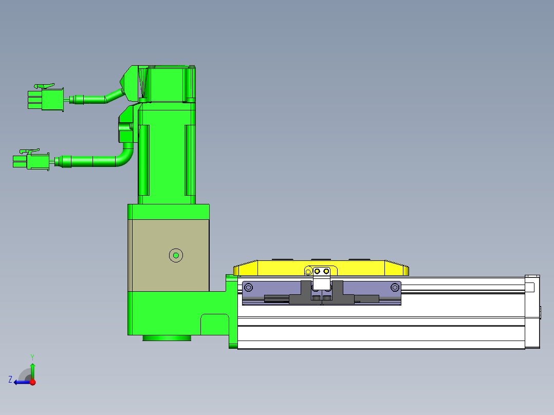 GTA内嵌同步带全封闭GTA5-BW-100W右视图
