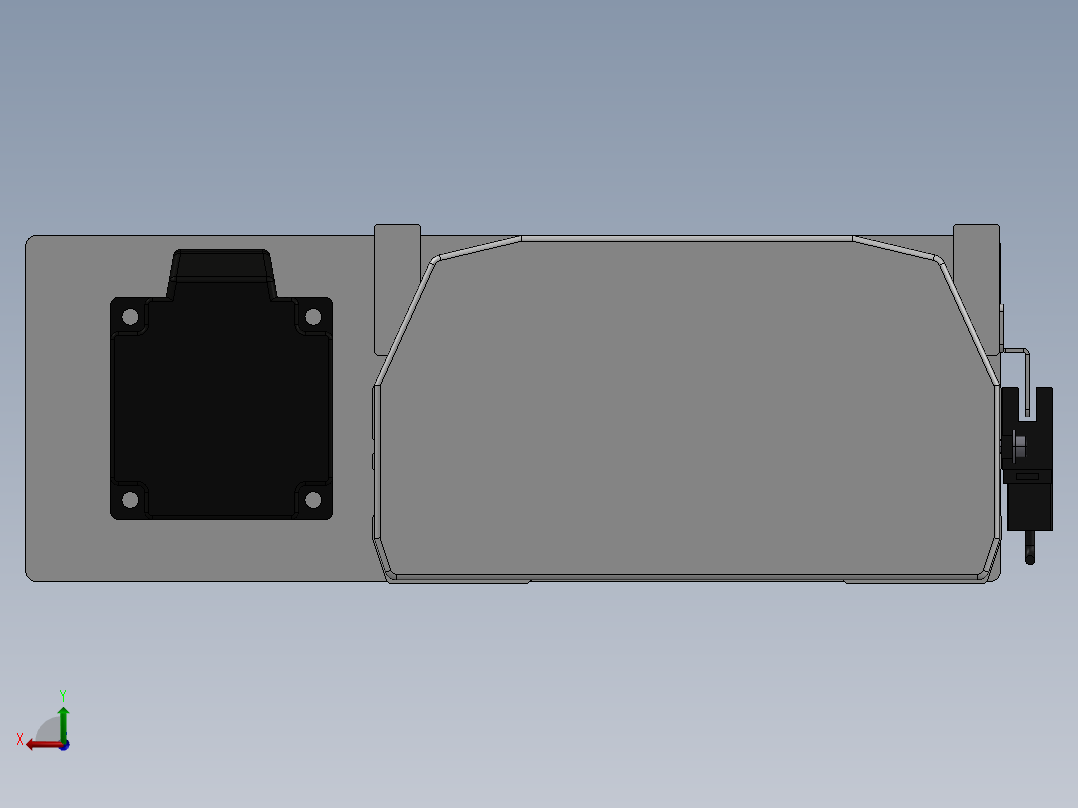 精密模组MY170-T10-1000L-BL-P40B-C4-C后视图