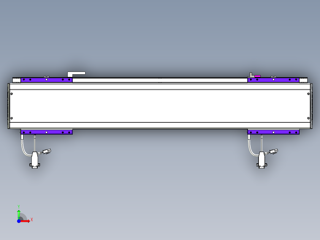威洛博VL系列直线电机模组-2VL14S2-S500前视图