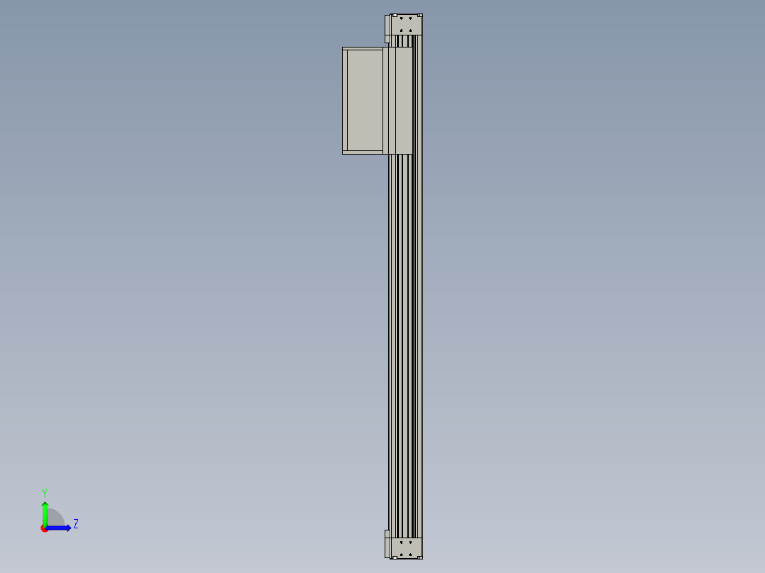 欧规系列-GB8Z-L200-S900-BLR-P75-MS3左视图