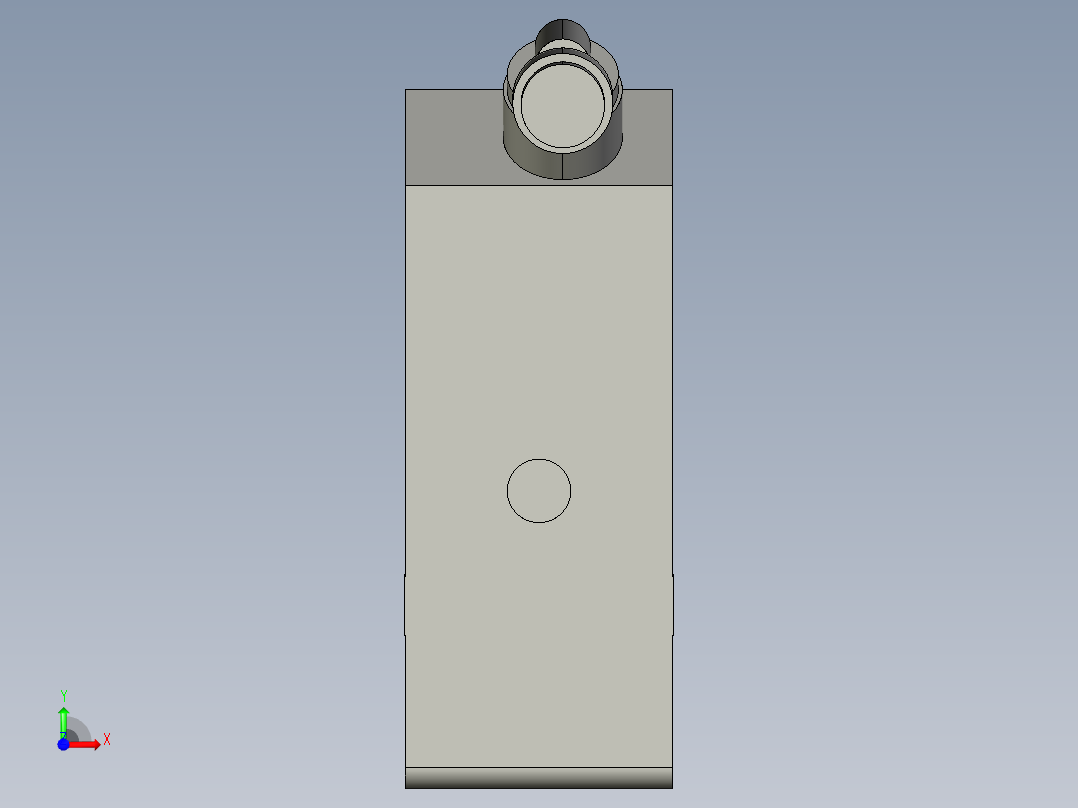 基恩士LJ-G030_kc图纸模型前视图