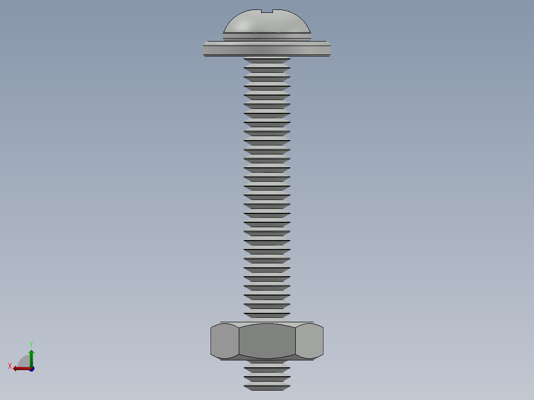 紧固件-No.8-32 Screw-01后视图