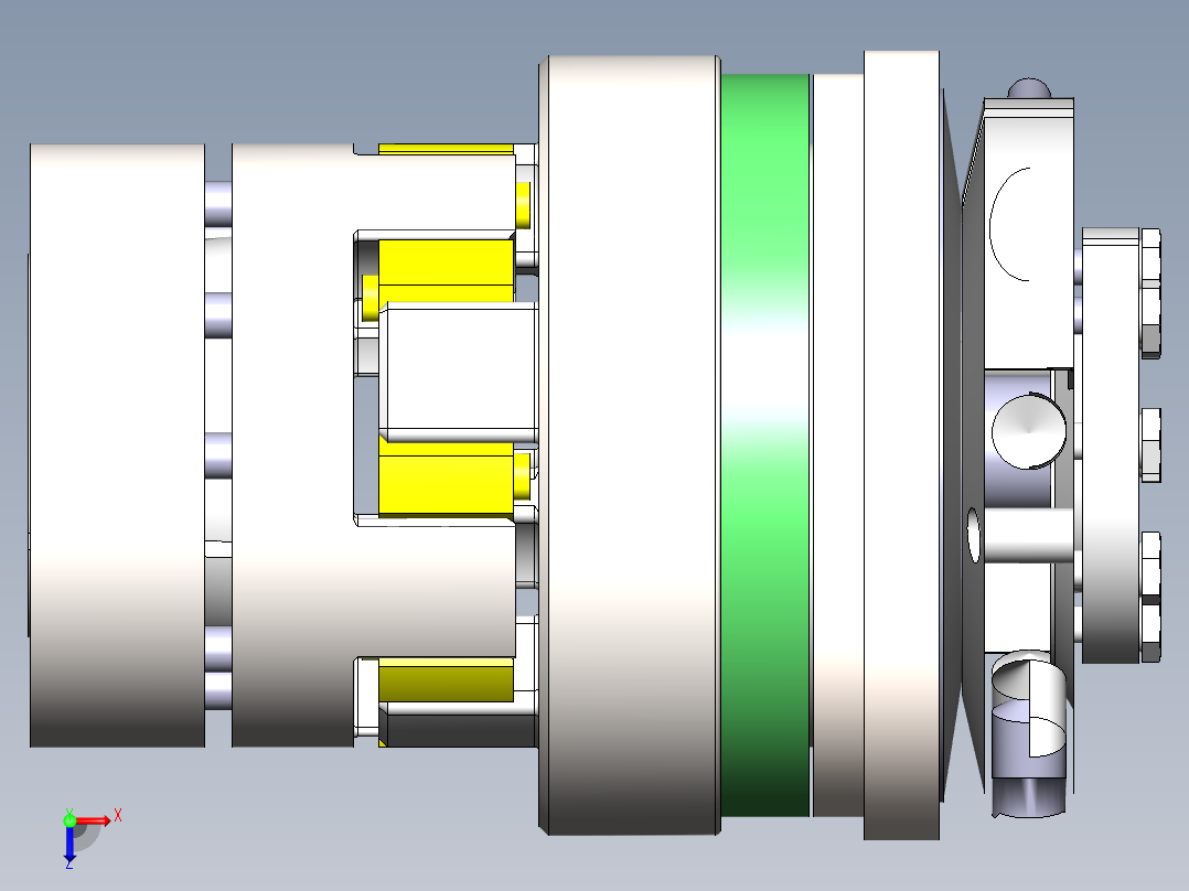 扭矩限制器俯视图