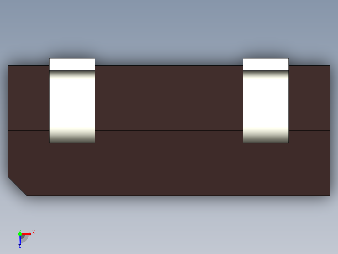 集成电路贴片封装SDIP 4引脚。带有桥式整流器的标记俯视图