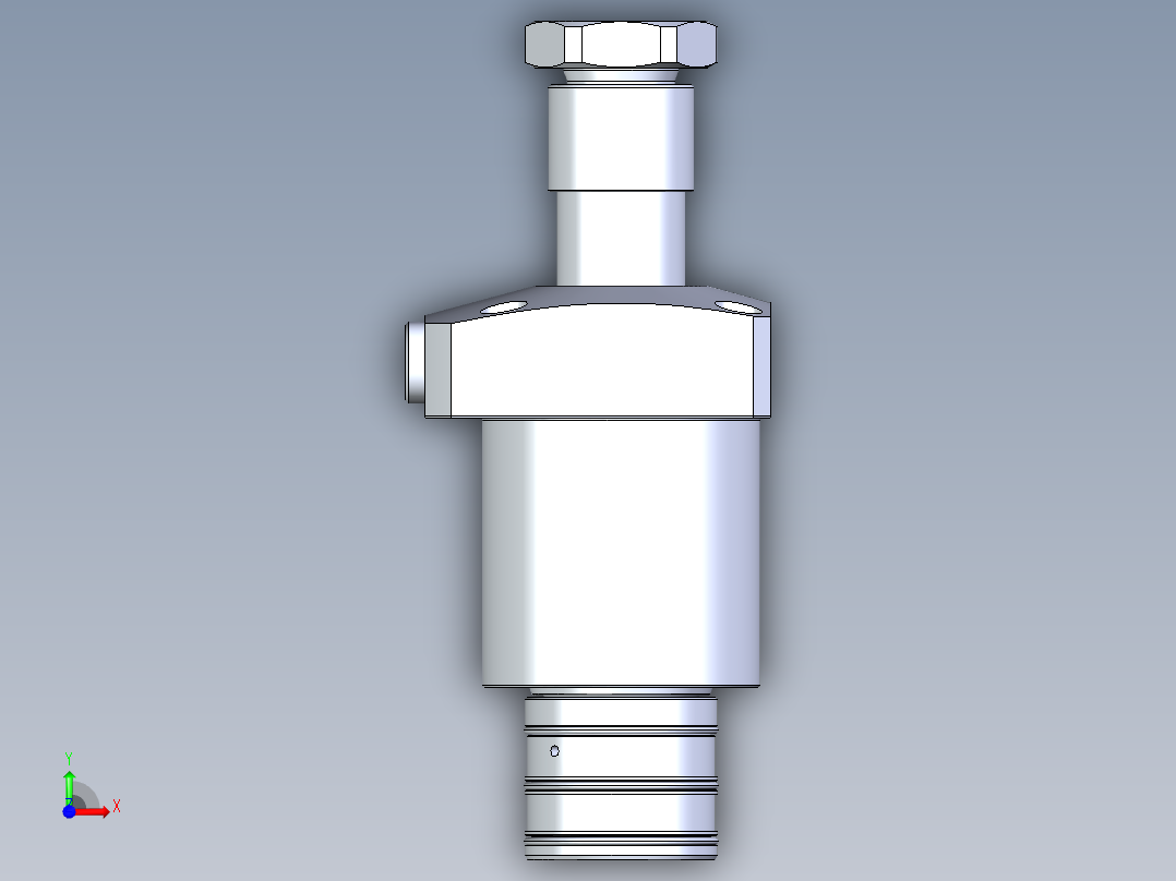 KOSMEKLHA0650-CLM多系列多零件图纸模型前视图