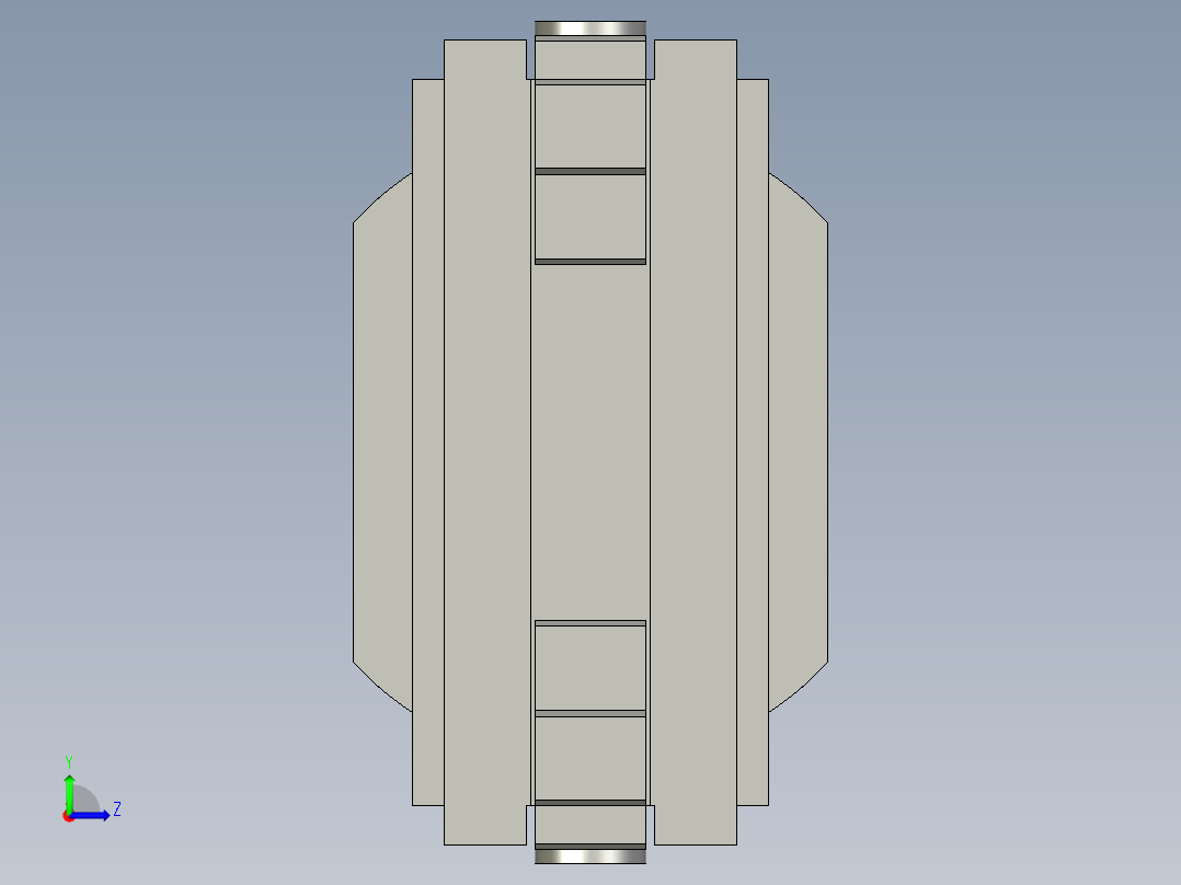 普通气爪PH12-40左视图
