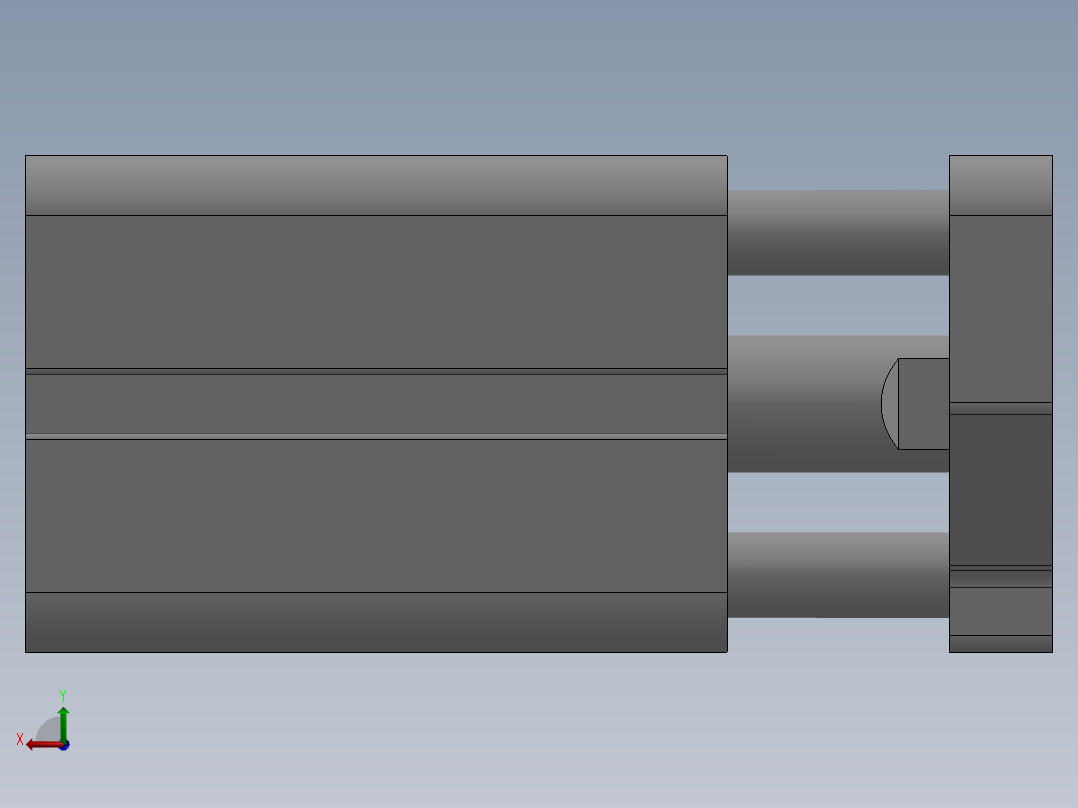 气缸TACQ16X10S后视图