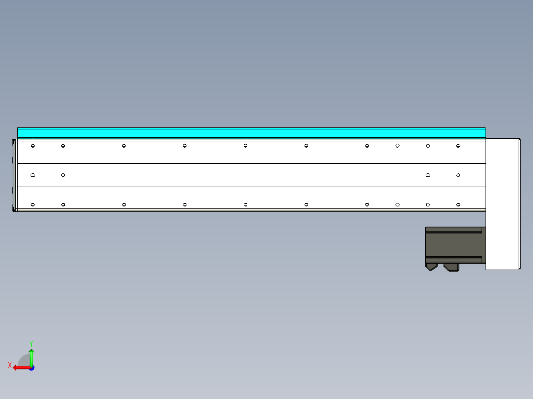 威洛博VF12-S550-BL后视图