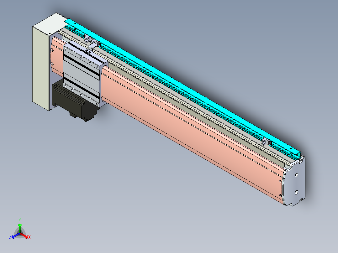 威洛博VF12-S550-BL正等轴测图