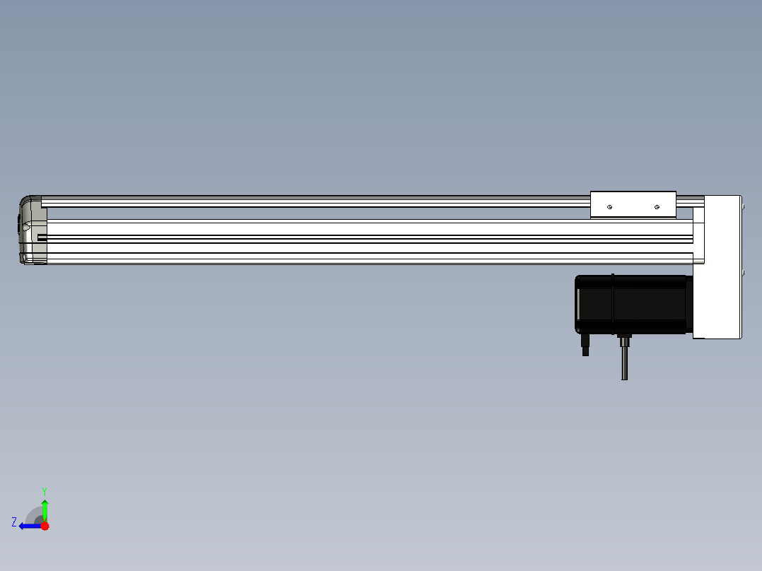 Toyo东佑达直线模组-ETH13-550-BM-400W右视图