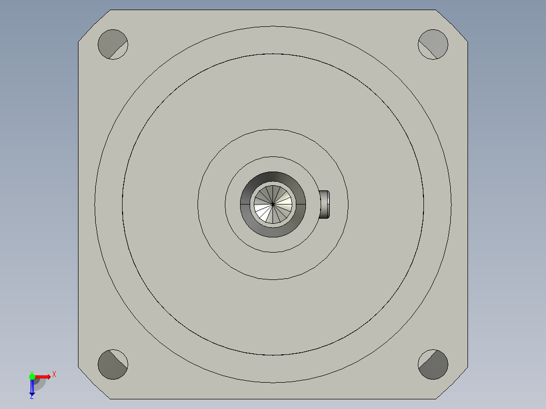 斜齿PGH142-L1 24-110-145-M8 WZ LR60 -8B CZ35.STEP俯视图