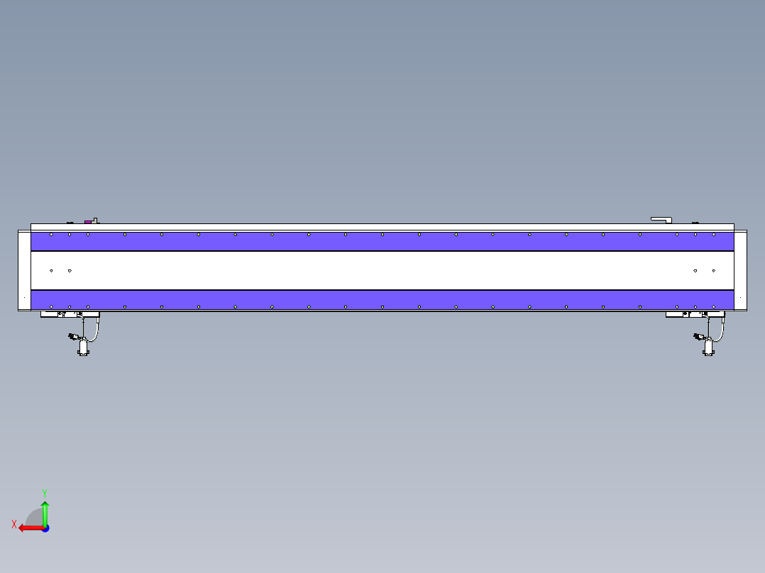 威洛博VL系列直线电机模组-2VL22H2-S1500后视图