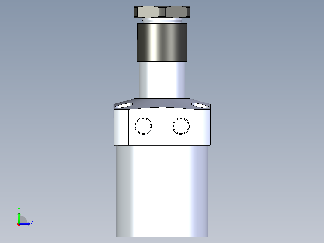 KOSMEKLHA0900-SL-Q20_R01多系列多零件图纸模型左视图