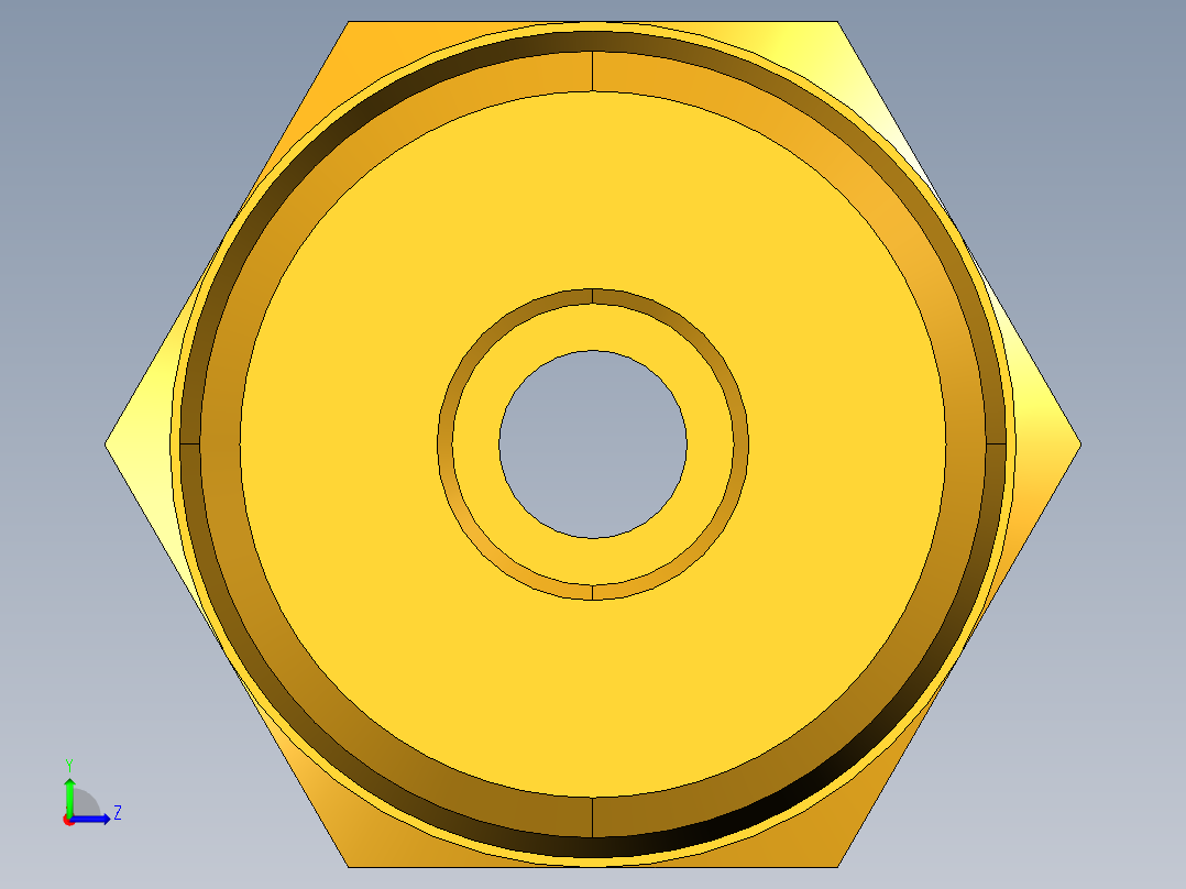 扩口式工业通用硬管接头Male Connector 48F-3-4左视图