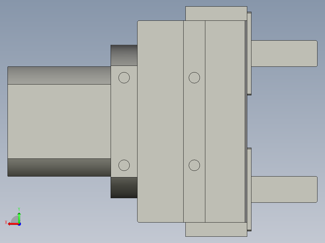 普通气爪PH01K-30C后视图