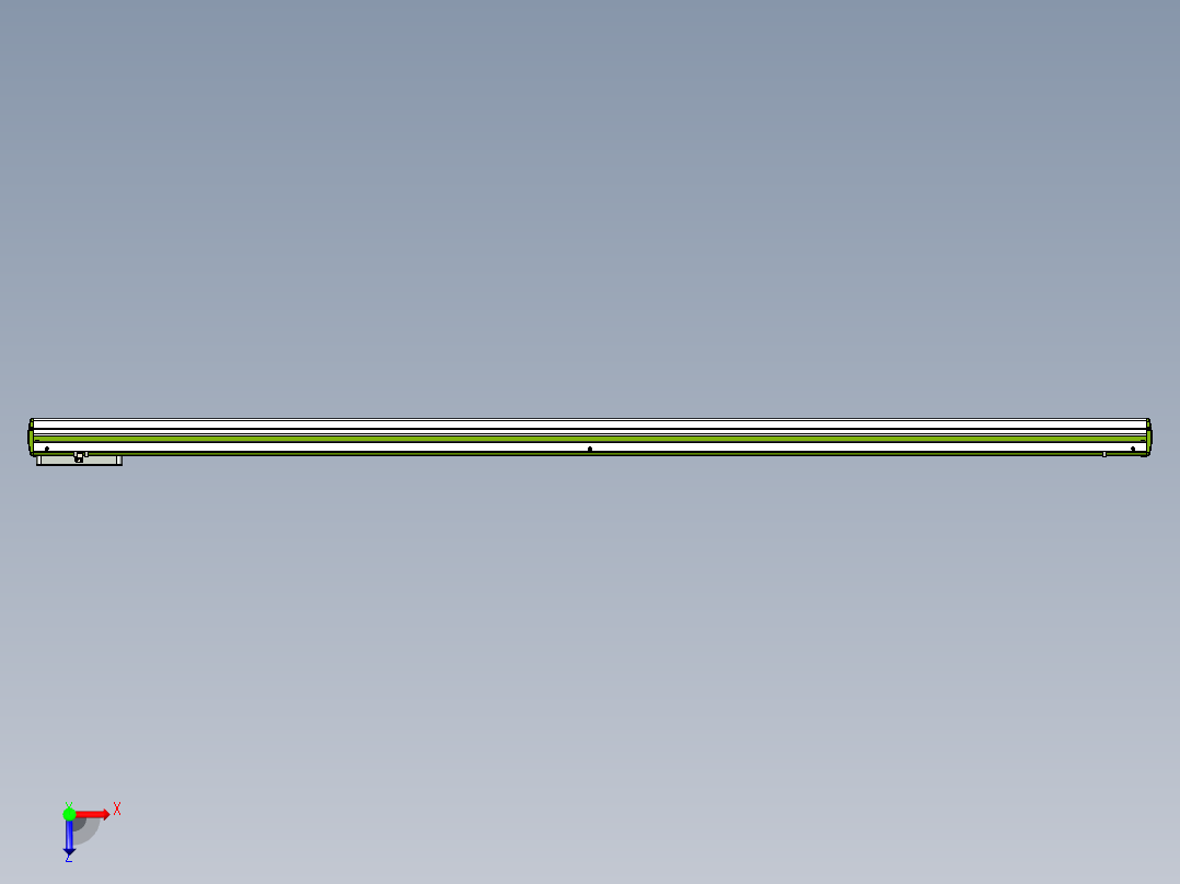 威洛博LC系列3d模型模组LC14S1Y-S1900俯视图