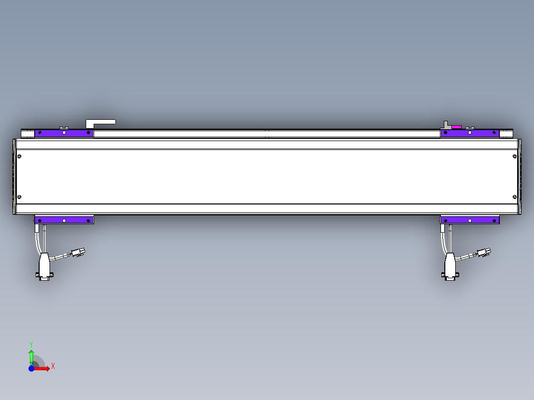 威洛博VL系列3d模型模组2VL14S1Y-S600前视图
