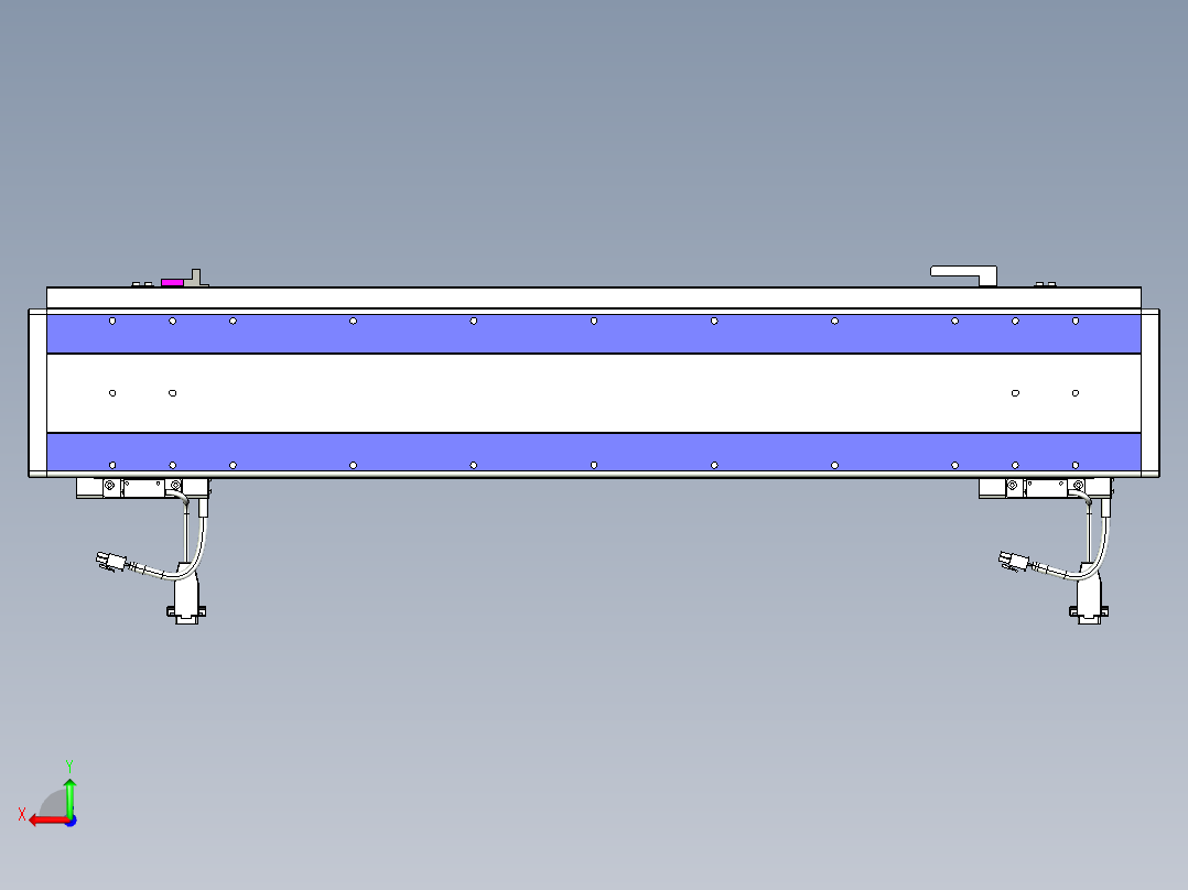 威洛博VL系列3d模型模组2VL14S1Y-S600后视图