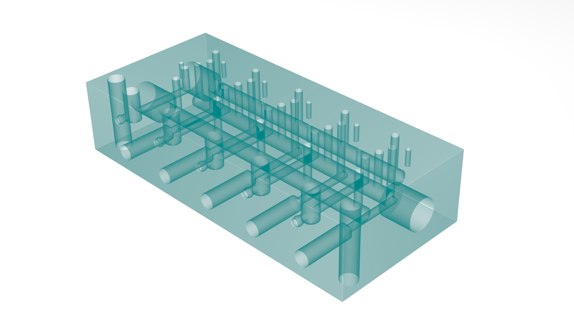 5口气动电磁阀3D模型图纸 STEP格式