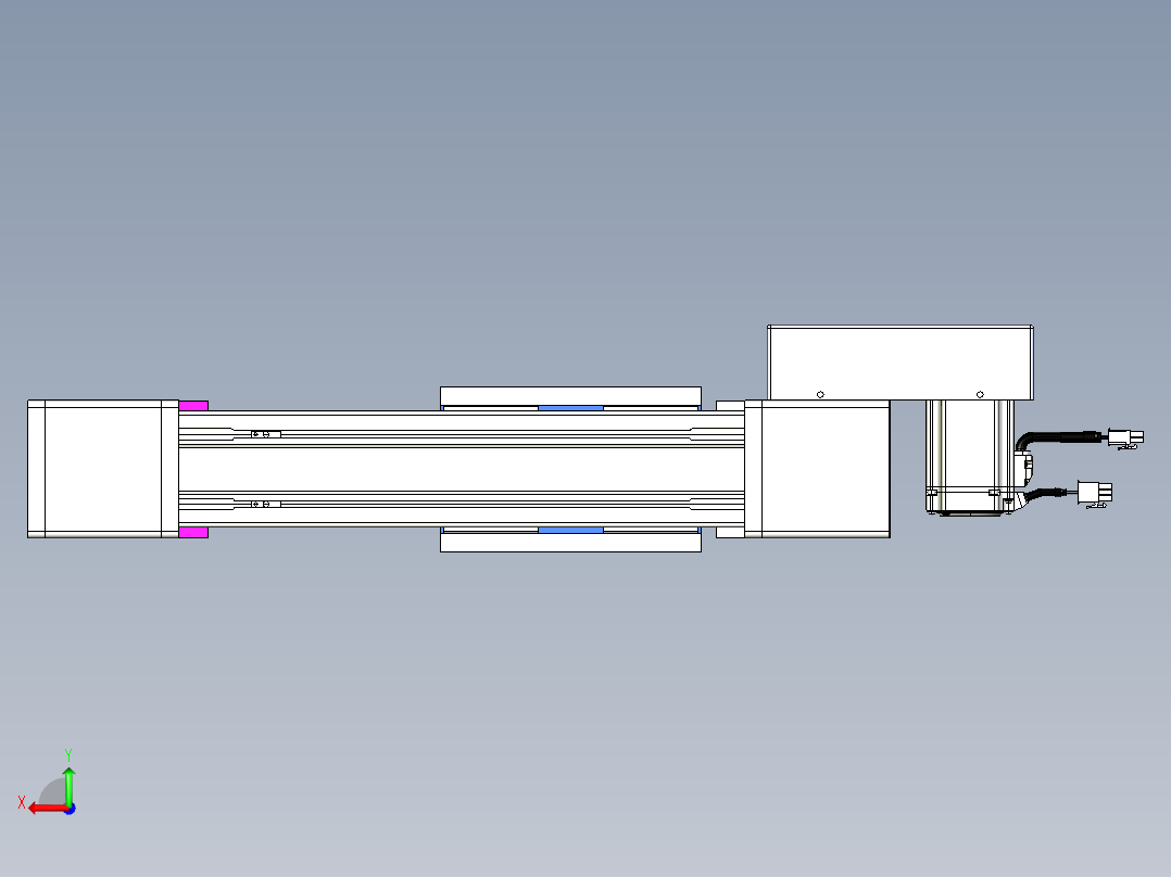 威洛博LB.GB同步带传动--欧规系列GB8-L96-S150-BR-P40后视图