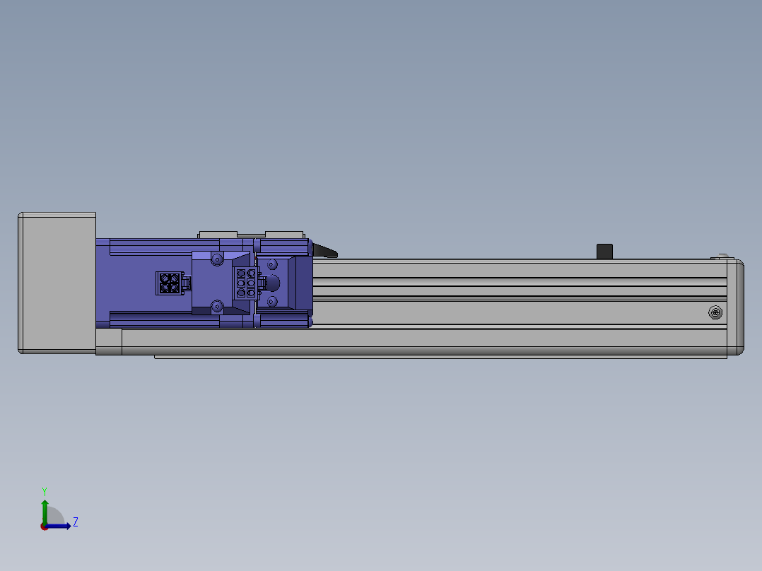精密模组MY50-T10-150L-BL-P10B-C4-C左视图