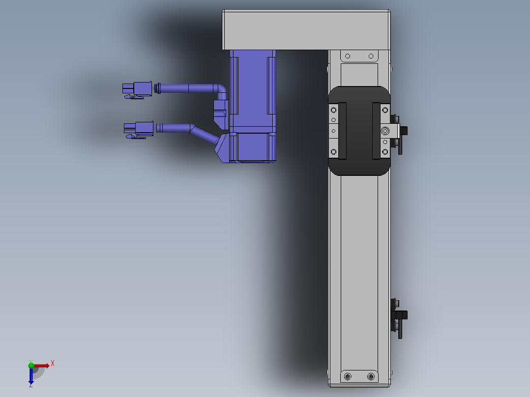 精密模组MY50-T10-150L-BL-P10B-C4-C俯视图