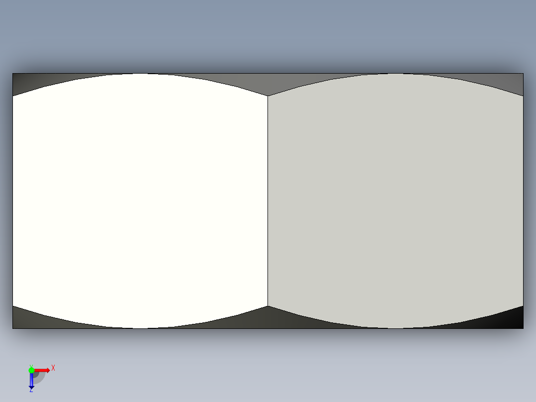 公制六角螺母-Metric Hex Nuts M6 x 1mm Thread俯视图