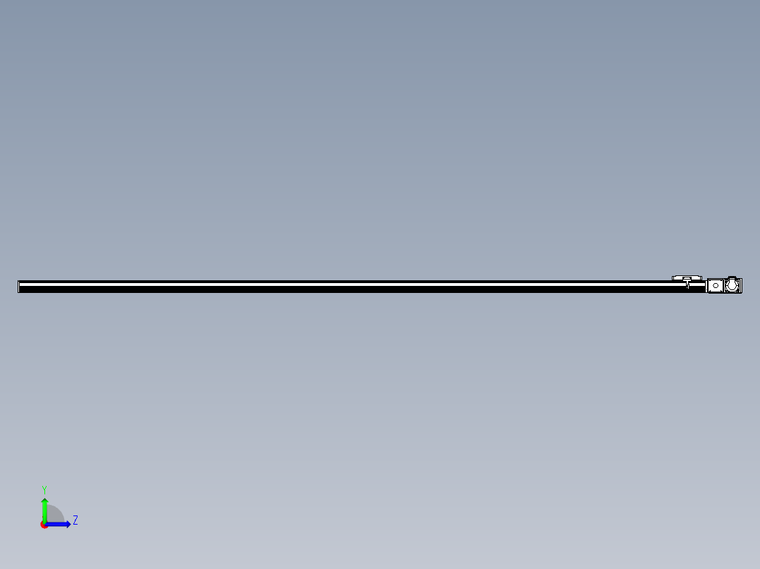 同步带全封闭直线模组TPA-HCB-105D-90-L2850-MR-C-P20-N3左视图