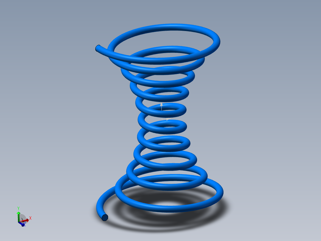 <span style='color: red'>异形</span>弹簧模型10
