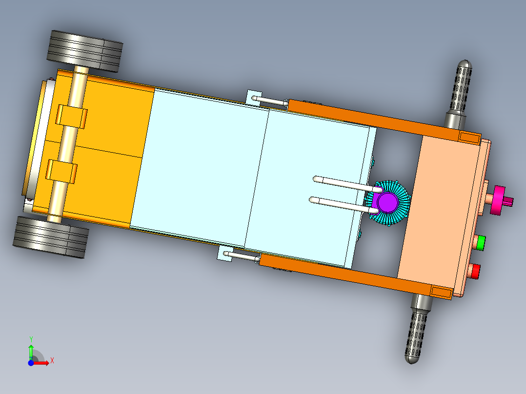 地坪研磨机前视图