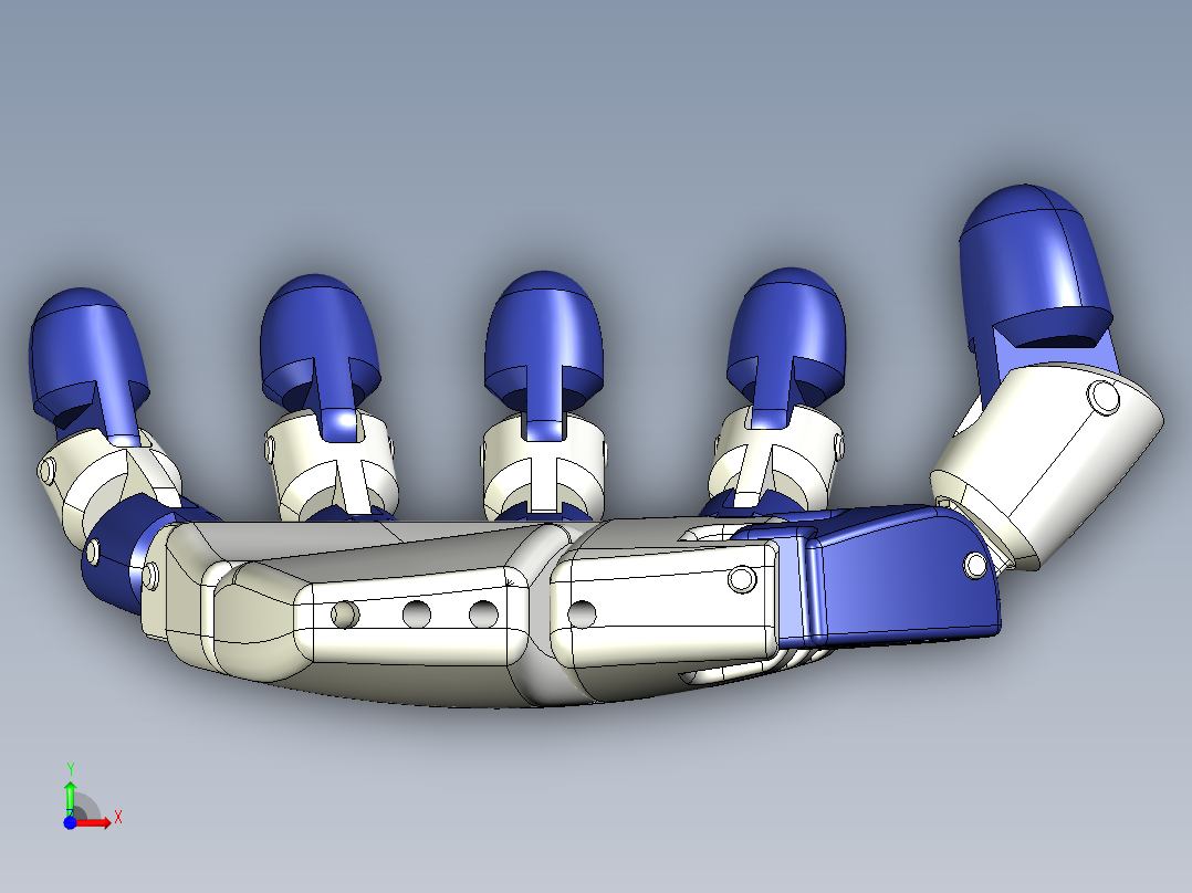 仿生机械手 (41)前视图