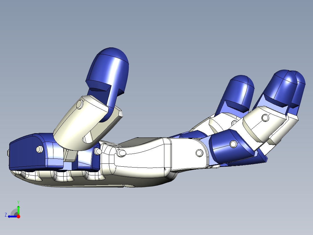 仿生机械手 (41)右视图