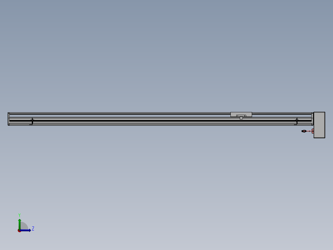 精密模组MT170-L125-1900-LD-M75-C4左视图