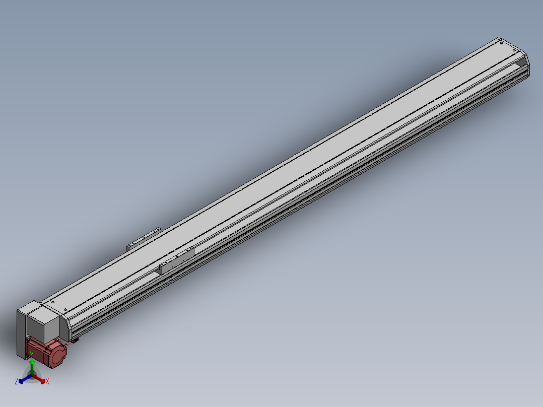 精密模组MT170-L125-1900-LD-M75-C4正等轴测图